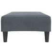 Voetenbank 77X55X31 Cm Fluweel
