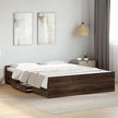 Bed Frame With Drawers Without Mattress Small Double