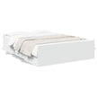 Bed Frame With Drawers Without Mattress Small Double