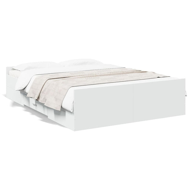 Bed Frame With Drawers Without Mattress Small Double