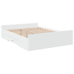 Bed Frame With Drawers Without Mattress Small Double