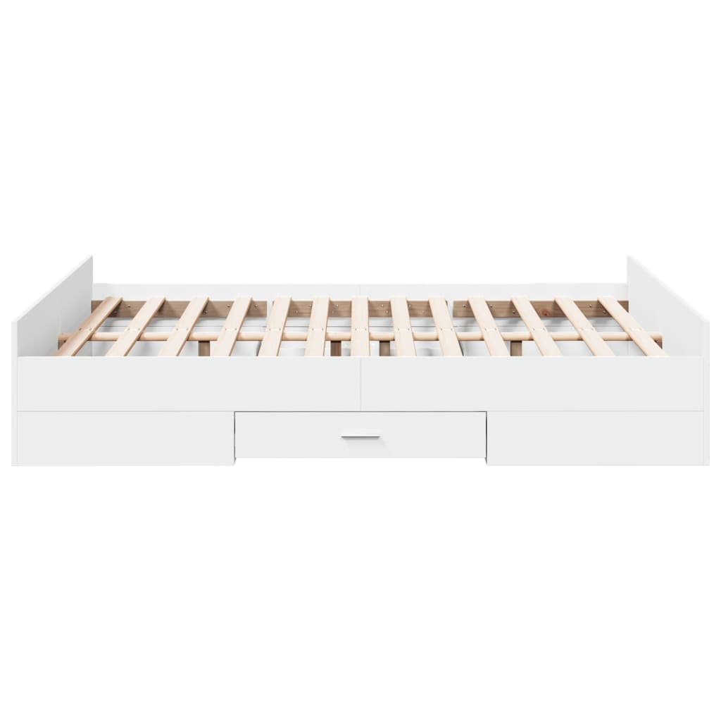 Bed Frame With Drawers Without Mattress Small Double