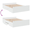 Bed Frame With Drawers Without Mattress Small Double