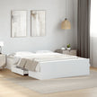 Bed Frame With Drawers Without Mattress Small Double