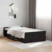 Bed Frame With Drawers Without Mattress Small Double