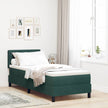 Boxspring Bed Met Hoofdeinde Fluweel