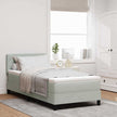 Boxspring Bed Met Hoofdeinde Fluweel
