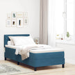 Boxspring Bed Met Hoofdeinde Fluweel