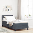 Boxspring Bed Met Hoofdeinde Fluweel