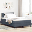 Boxspring Bed Met Hoofdeinde Fluweel