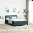 Boxspring Bed Met Hoofdeinde Fluweel