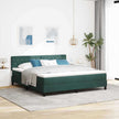 Boxspring Bed Met Hoofdeinde Fluweel