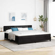 Boxspring Bed Met Hoofdeinde Fluweel