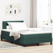 Boxspring Bed Met Hoofdeinde Fluweel