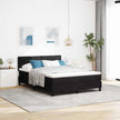 Boxspring Bed Met Hoofdeinde Fluweel
