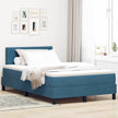Boxspring Bed Met Hoofdeinde Fluweel
