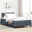 Boxspring Bed Met Hoofdeinde Fluweel