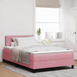 Boxspring Bed Met Hoofdeinde Fluweel