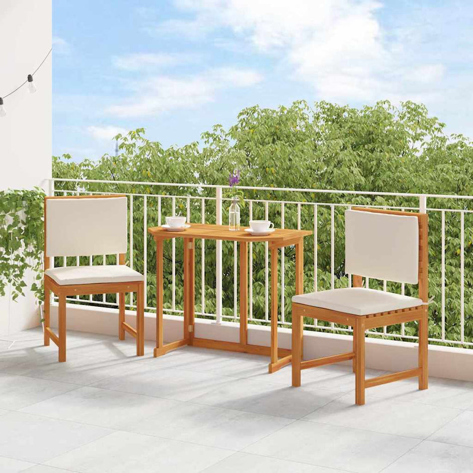 2 St Tuinstoel Massief Acaciahout Bruin