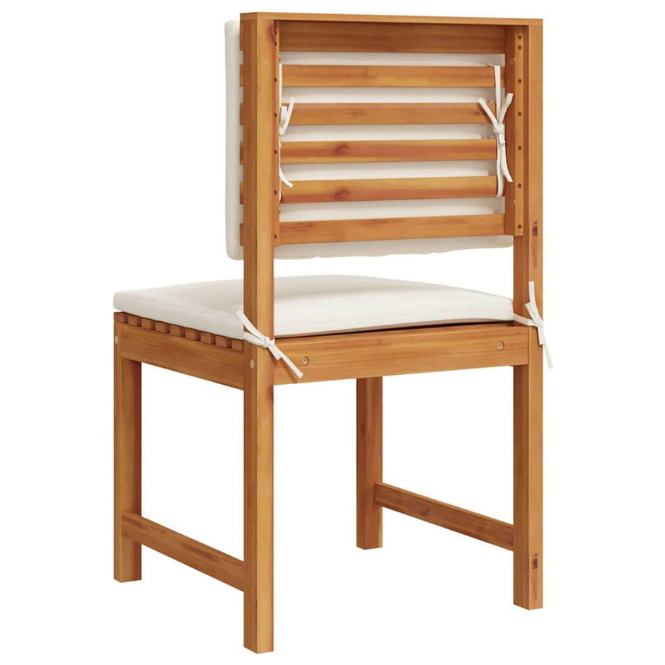 2 St Tuinstoel Massief Acaciahout Bruin
