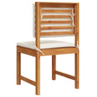 2 St Tuinstoel Massief Acaciahout Bruin
