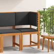 2 St Tuinstoel Massief Acaciahout Bruin