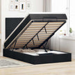 Ottoman Bed Met Matras 140X190Cm Stof