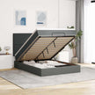 Ottoman Bed Met Matras 140X190Cm Stof