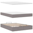 Ottoman Bed Met Matras 140X190Cm Stof