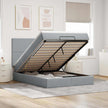 Ottoman Bed Met Matras 140X190Cm Stof