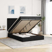 Ottoman Bed Met Matras 140X190Cm Stof