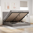 Ottoman Bed Met Matras 140X190Cm Stof