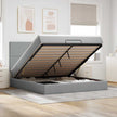 Ottoman Bed Met Matras 140X190Cm Stof