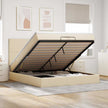 Ottoman Bed Met Matras 140X190Cm Stof