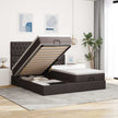 Ottoman Bed Met Matrassen 180X200Cm Stof Kleurig