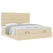 Ottoman Bed Met Matrassen 180X200Cm Stof Kleurig