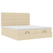 Ottoman Bed Met Matrassen 180X200Cm Stof Kleurig