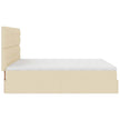Ottoman Bed Met Matrassen 180X200Cm Stof Kleurig