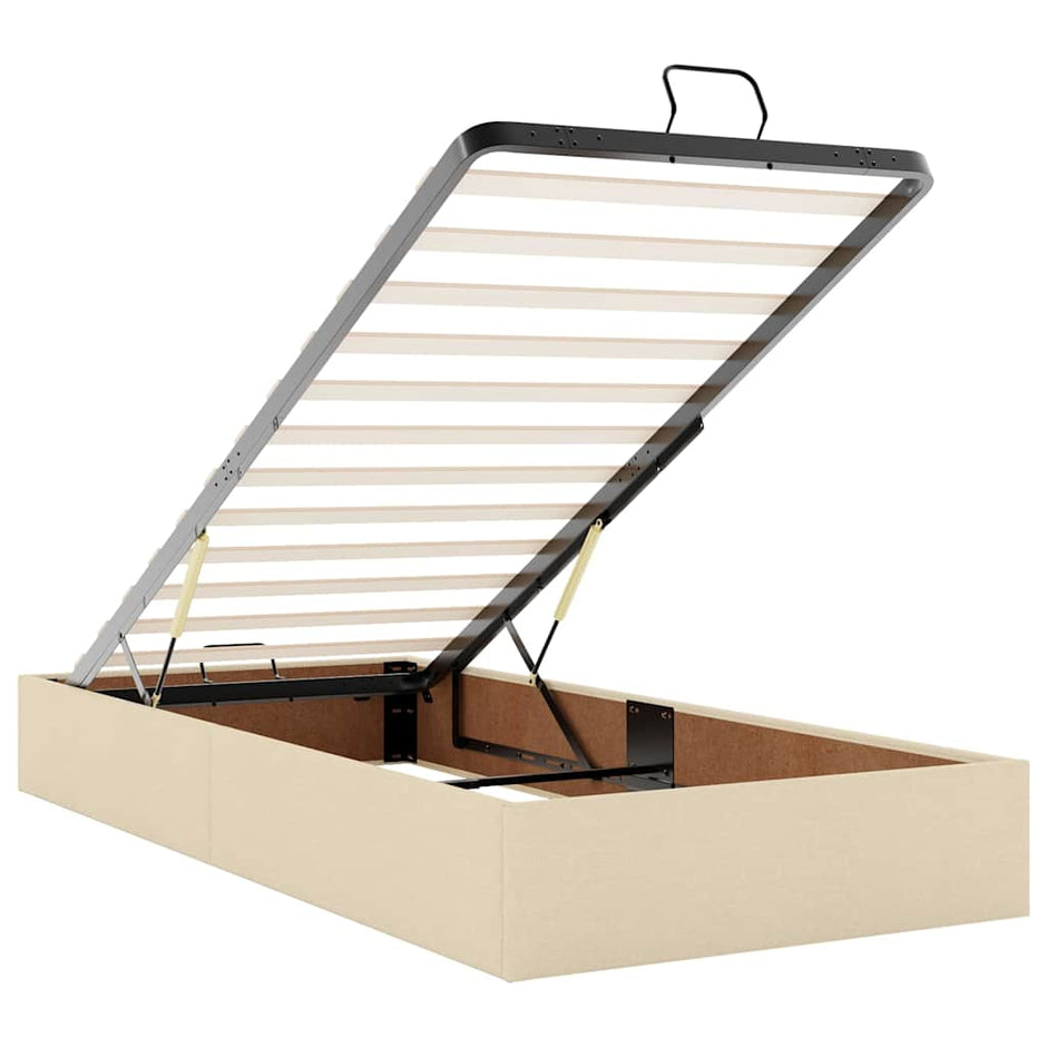 Ottoman Bed Met Matrassen 180X200Cm Stof Kleurig