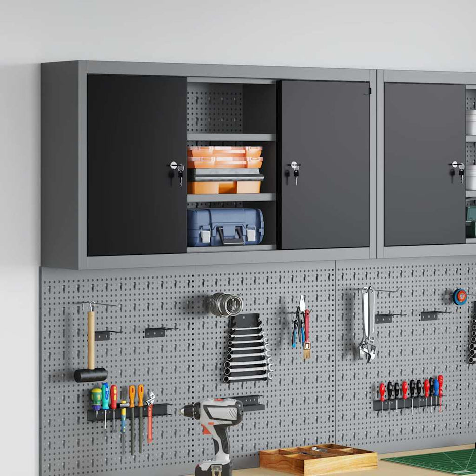 Gereedschapskast En Grijs 150 X 20 X 55 Cm Staal