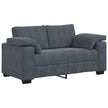 3-Delige Loungeset Met Kussens Fluweel