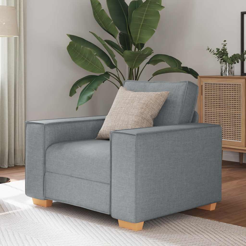 Sofa Stoel Wolk Grijs 100X78X84 Cm Stof