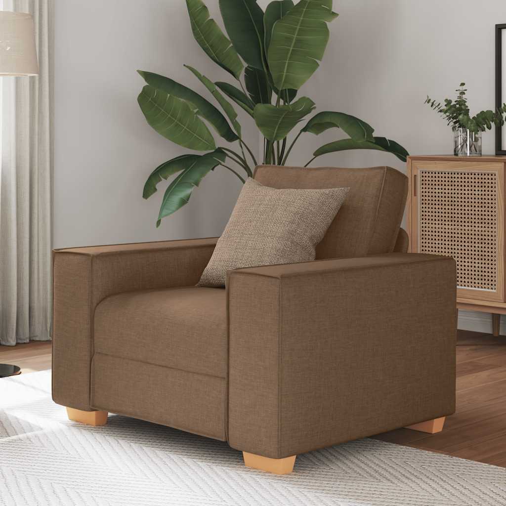 Sofa Stoel Wolk Grijs 100X78X84 Cm Stof