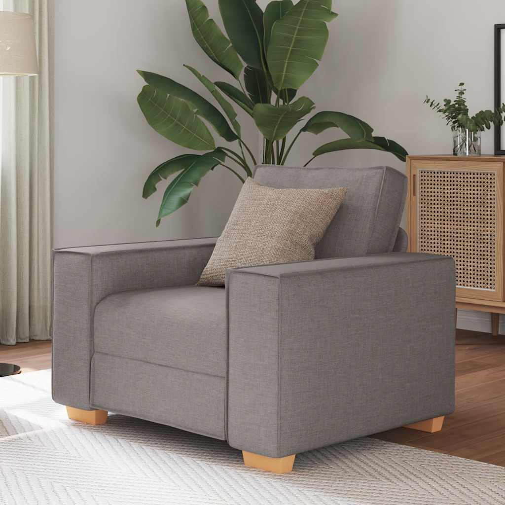 Sofa Stoel Wolk Grijs 100X78X84 Cm Stof