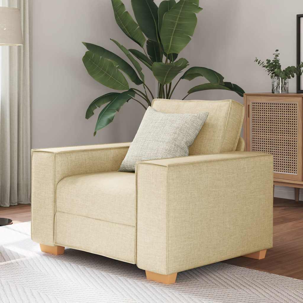 Sofa Stoel Wolk Grijs 100X78X84 Cm Stof