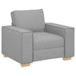 Sofa Stoel Wolk Grijs 100X78X84 Cm Stof