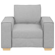 Sofa Stoel Wolk Grijs 100X78X84 Cm Stof