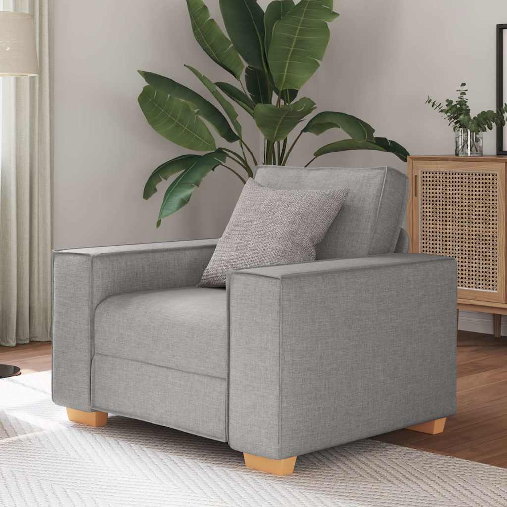 Sofa Stoel Wolk Grijs 100X78X84 Cm Stof