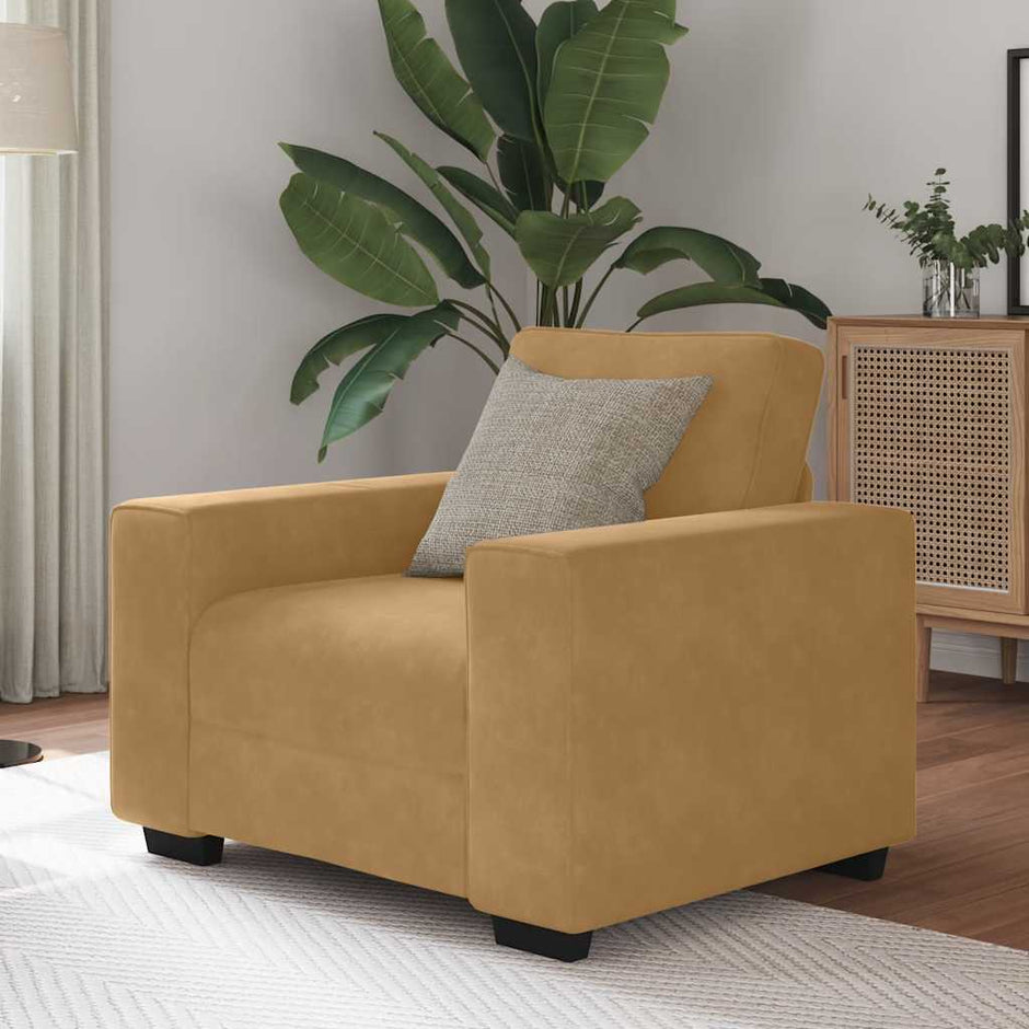 Loveseat Bank 160X77X82 Cm Fluweel