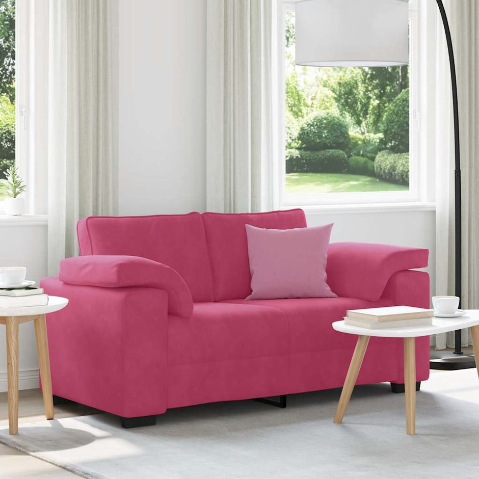 Loveseat Bank 160X77X82 Cm Fluweel